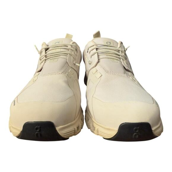 On Cloud 6 Waterproof Running Shoe Beige Women size 9 - Picture 4 of 9